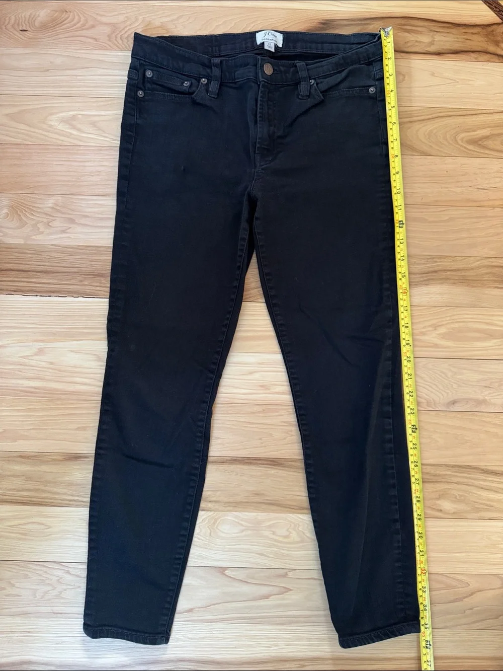 J. Crew Black Toothpick Women's Skinny Jeans